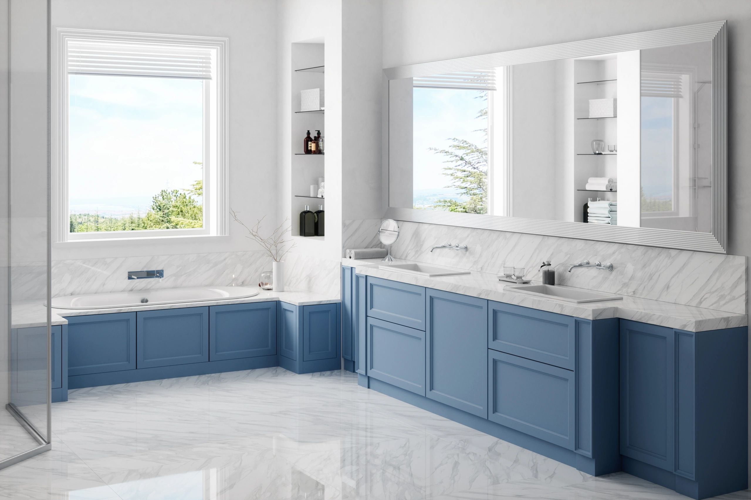 Porcelain Tile Living Space